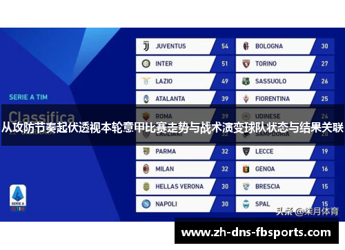 从攻防节奏起伏透视本轮意甲比赛走势与战术演变球队状态与结果关联